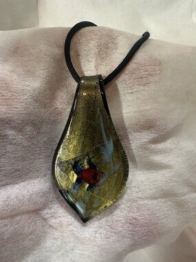 Glass Fish Pendant, Sea Life Necklace, Aquarium